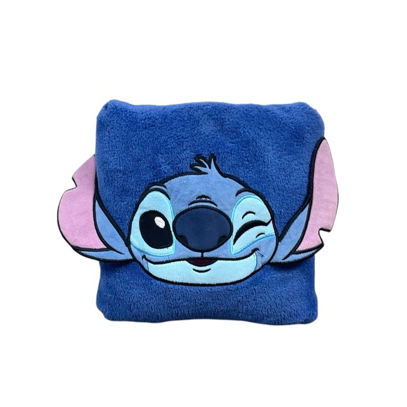 Blue Stitch Plush Pillow - Picture 1 of 3